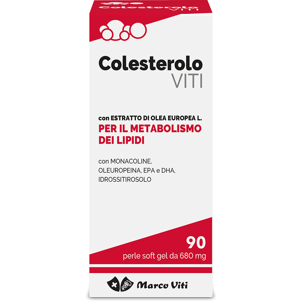 Marco Viti Rosso - Farmaceutici Viti Colesterolo 90 Perle - Immagine 3